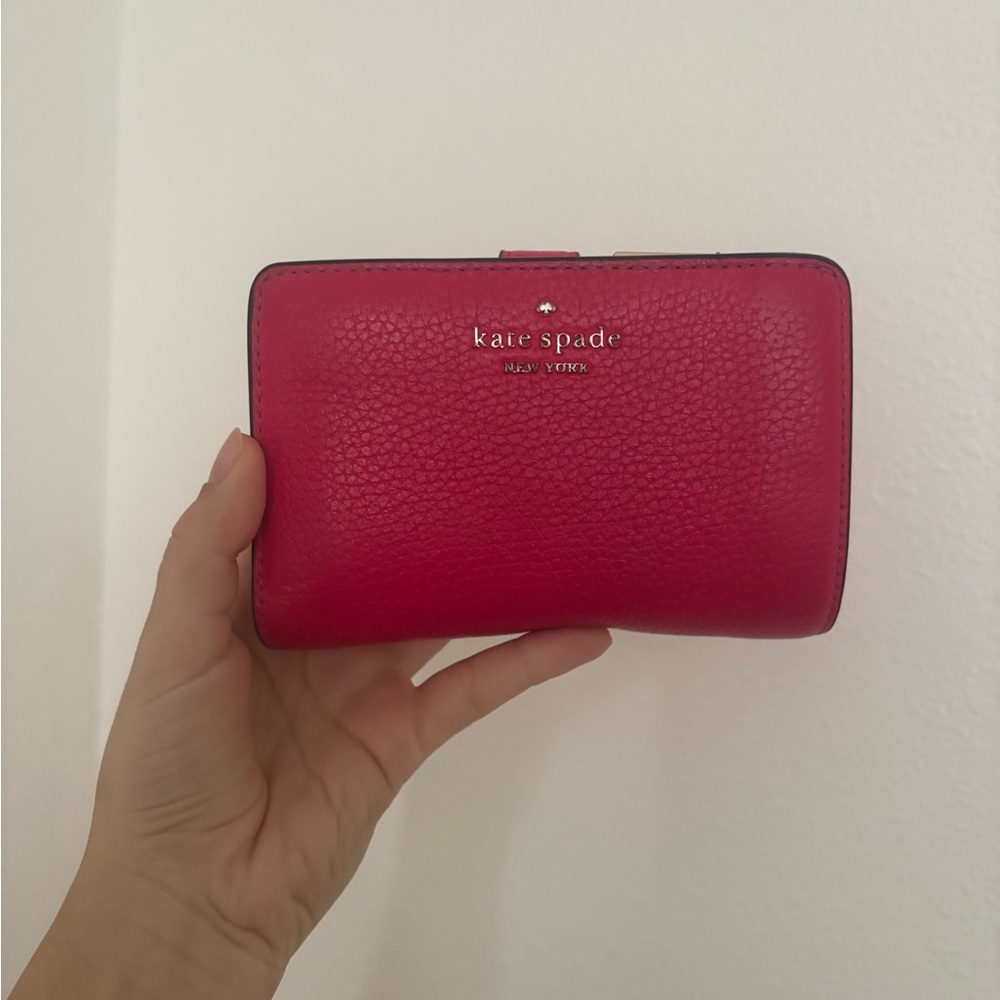Kate Spade Fuchsia Leather Wallet